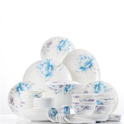 美女操逼添逼视频48头聆听花开骨瓷礼品餐具套装